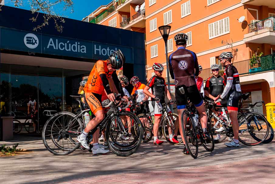 hotel para ciclistas alcudia